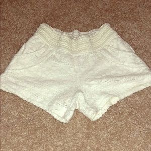Girls lace Justice shorts